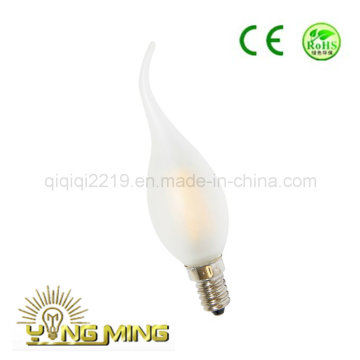 Ca35 3.5W Frosted Dim E14 220V Tienda de luz LED Bombilla de filamento